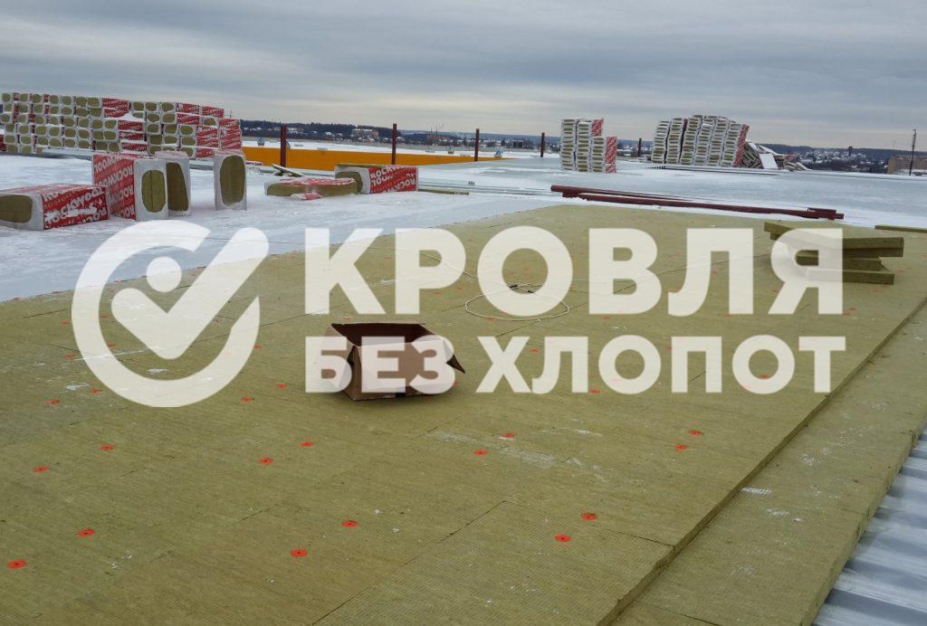 Последовательность монтажа плоских крыш