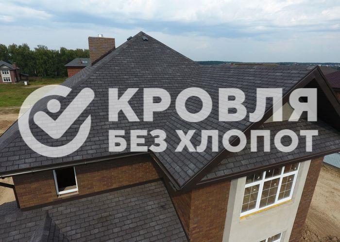 Монтаж многощипцовой мягкой крыши