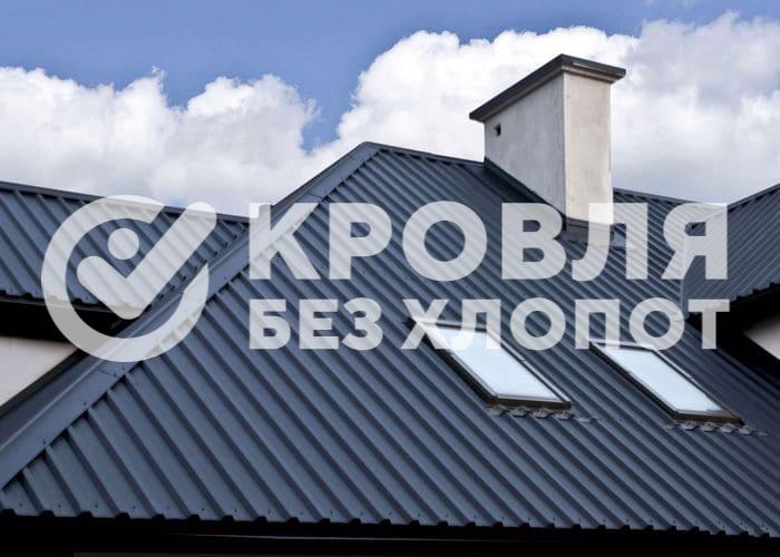Монтаж кровли с мансардой из профнастила