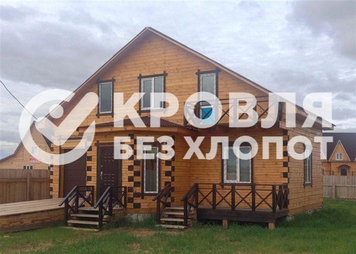 Строительство крыши деревянного дома